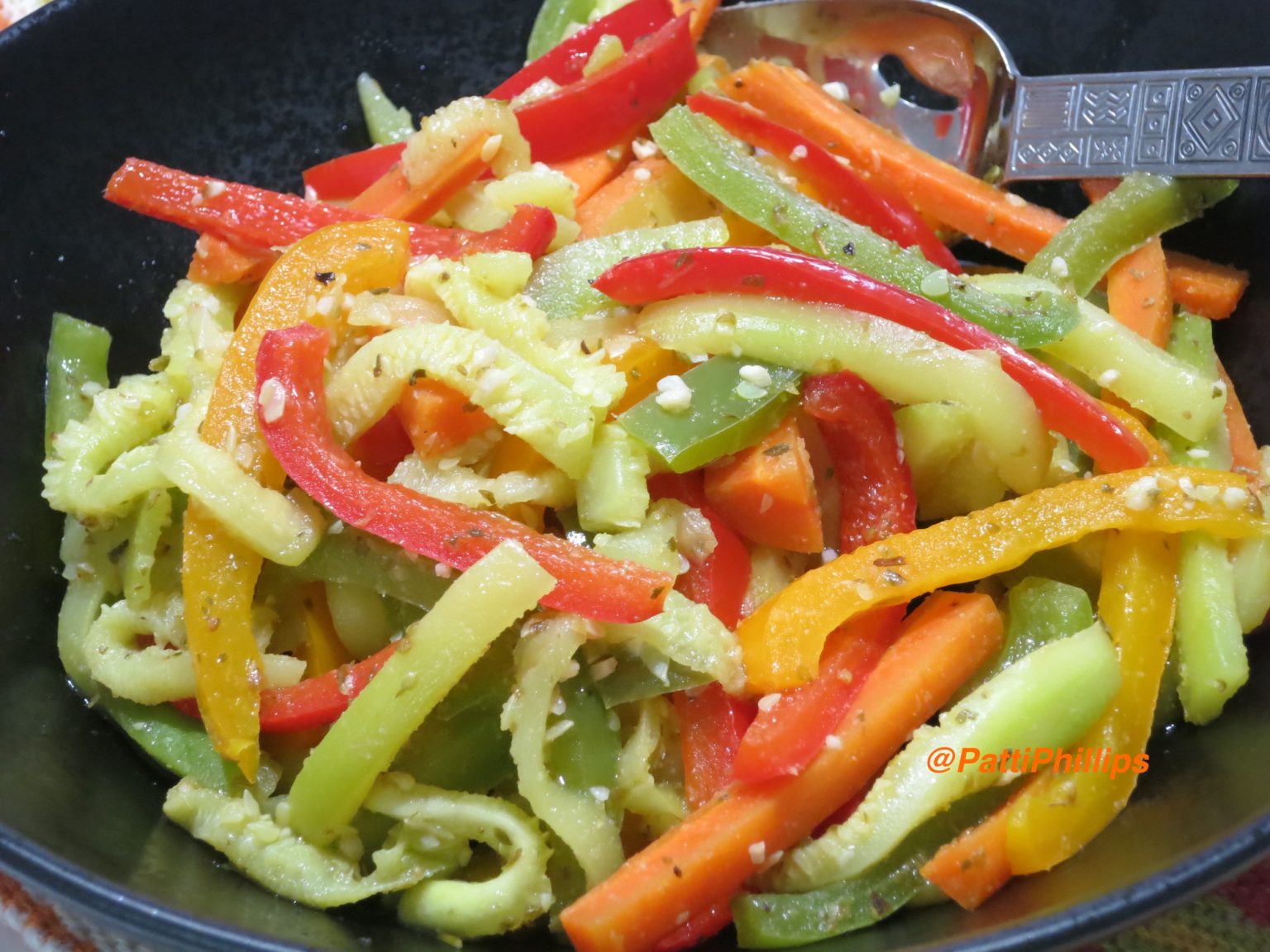 KN, p. 291 Portuguese Veggie Dish Peppers and Zucchini Kerrian's